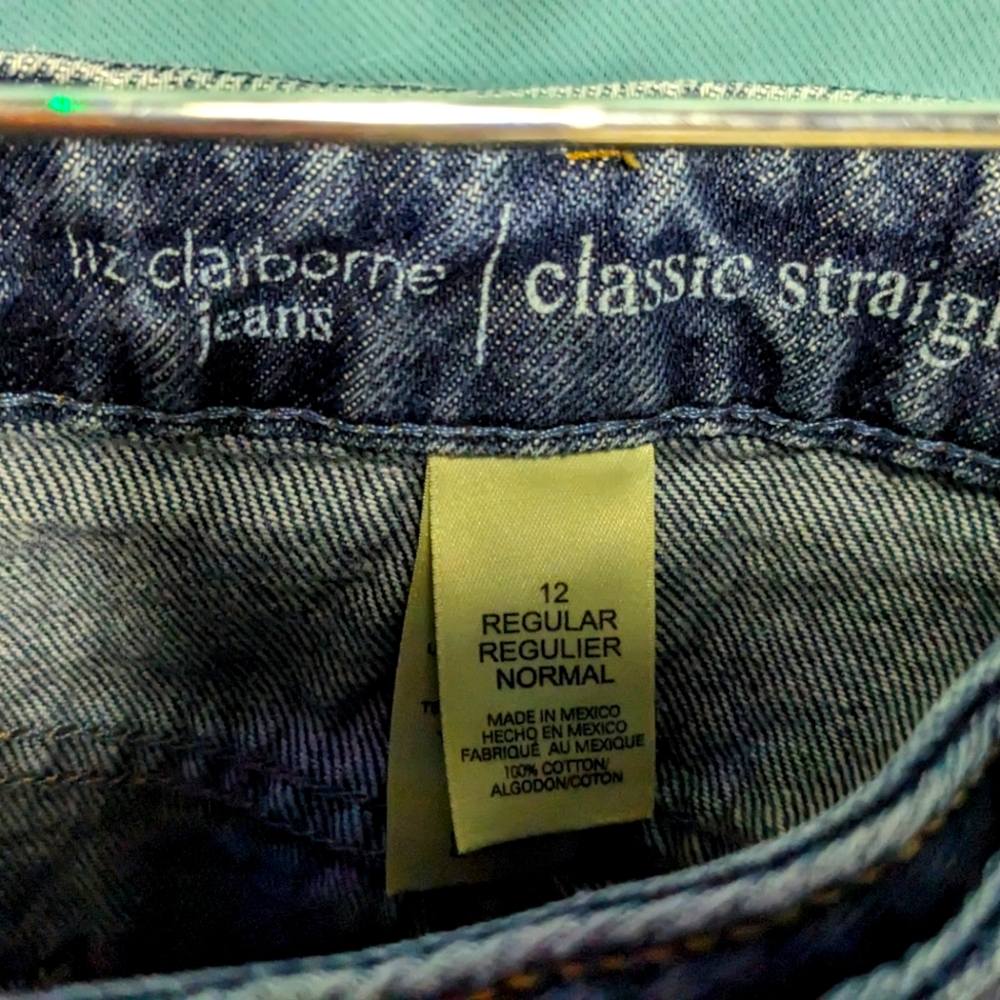 Liz Claiborne Classic Straight Leg Jeans